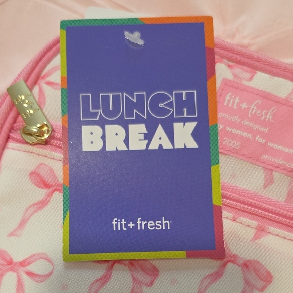 Pink Bow Tote Bag - Picture 5 of 11